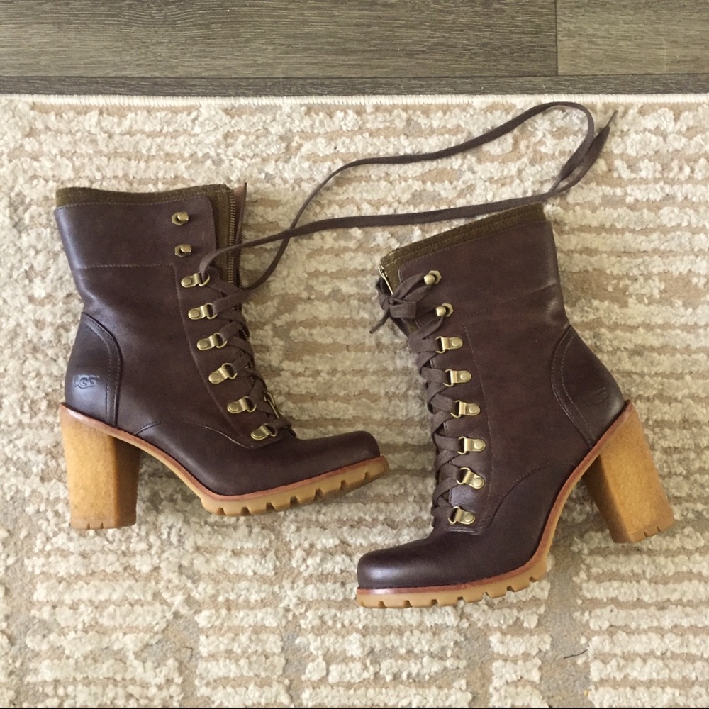 UGG. Leather Boots